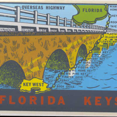 Overseas Highway Travel Decal