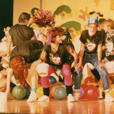 Unknown group of people.