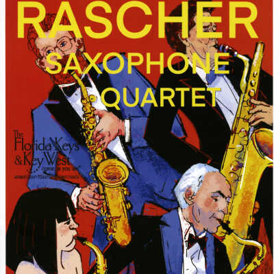 'Rascher Saxophone Quartet' Impromptu Classical Concerts Poster