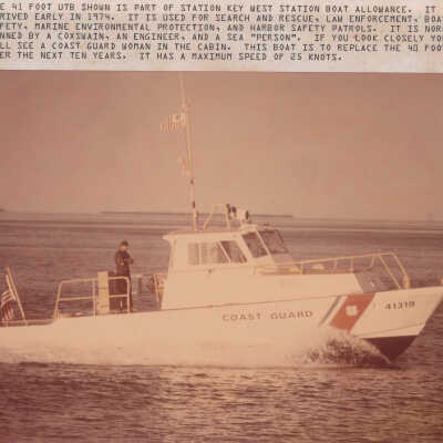 Coast Guard boat