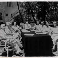 Dwight D. Eisenhower at Little White House