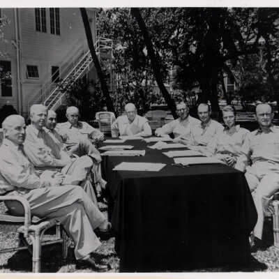 Dwight D. Eisenhower at Little White House