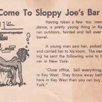 Come To Sloppy Joe’s Bar