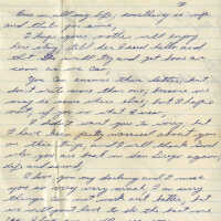 Letter from Naval Air Station Key West during Cuban Missile Crisis
