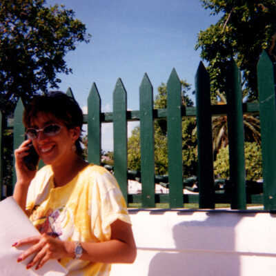 Lisa Petrone at the Key West Lighthouse