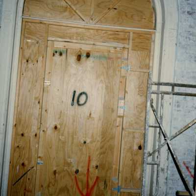 A window labeled number 10.