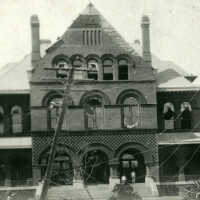 Key West Custom House after a Hurricane