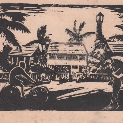 Sketch of a lighthouse