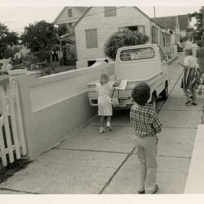 People on a Street in Green Turtle Cay