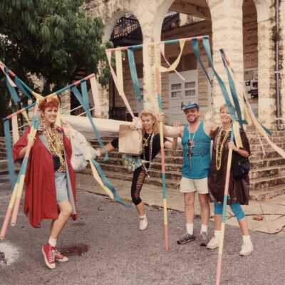 Vicki Roush Outside of the Harris School