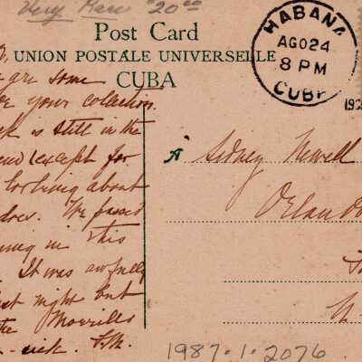 "Maine" as it is now. Havana, Cuba: © Key West Art & Historical Society