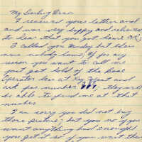 Letter from Naval Air Station Key West during Cuban Missile Crisis