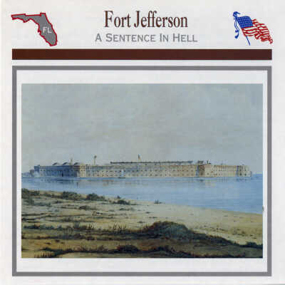 Fort Jefferson American Civil War Commemorative Card