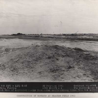 Construction of the runways at Meacham Field: Copyright: © Key West Art & Historical Society; Origformat: Print-Photographic