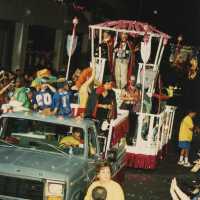 A float in the parade.