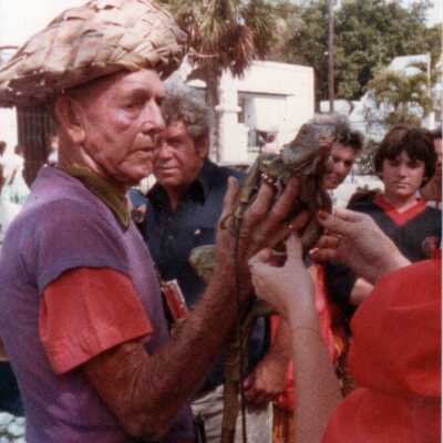 Iguana Man: Copyright: © Key West Art & Historical Society; Origformat: Print-Photographic