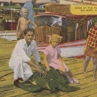 Dock at the Turtle Crawl, Key West, Fla.