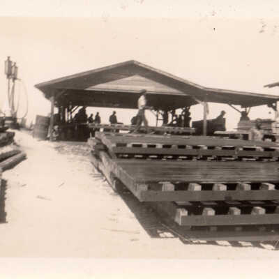 Old Seven Mile Bridge construction