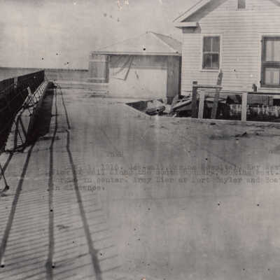 Sea Wall at the Marine Hospital