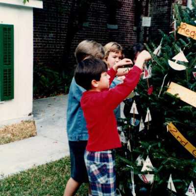 Students at East Martello: Copyright: © Key West Art & Historical Society; Origformat: Print-Photographic