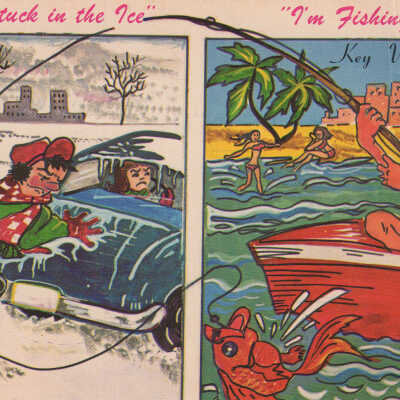 You're Stuck in the Ice, I'm Fishing So Nice