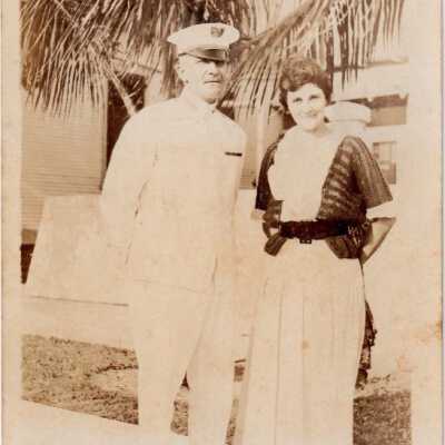 Mr. and Mrs. Blythe During World War I: Copyright: © Key West Art & Historical Society; Origformat: Print-Photographic