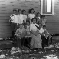Marathon School with Students