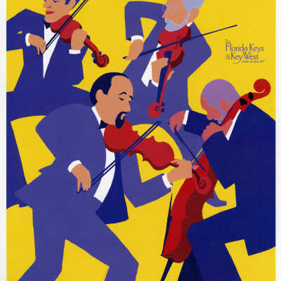 'Alexander String Quartet' Impromptu Classical Concerts Poster