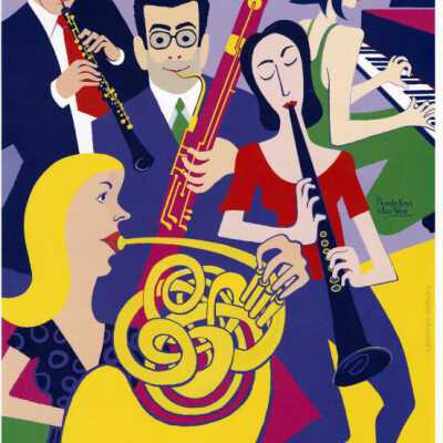 'Decoda' Impromptu Classical Concerts Poster: Copyright: © Key West Art & Historical Society; Origformat: Print-Photographic