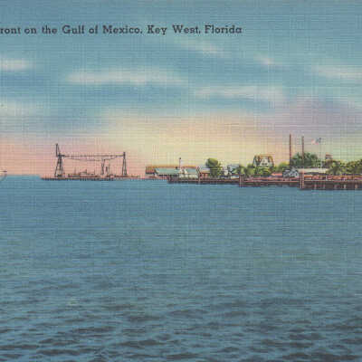 Waterfront on the Gulf of Mexico, Key West, Florida