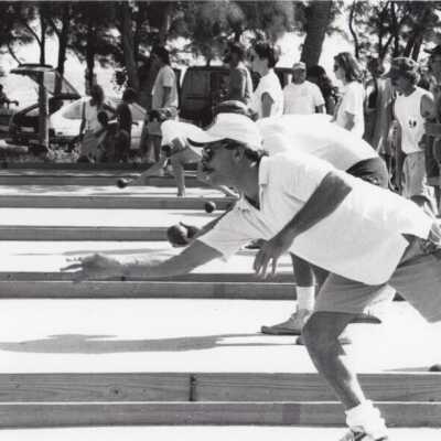 Group playing Bocce Ball: Copyright: © Key West Art & Historical Society; Origformat: Print-Photographic