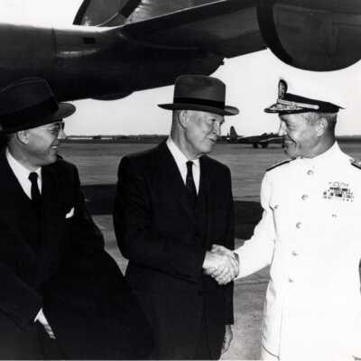 President Eisenhower and Admiral Bresh: Copyright: © Key West Art & Historical Society; Origformat: Print-Photographic