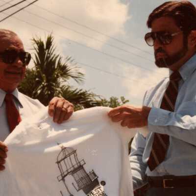 Dante Fascell and Judge Richard Fowler: Copyright: © Key West Art & Historical Society; Origformat: Print-Photographic