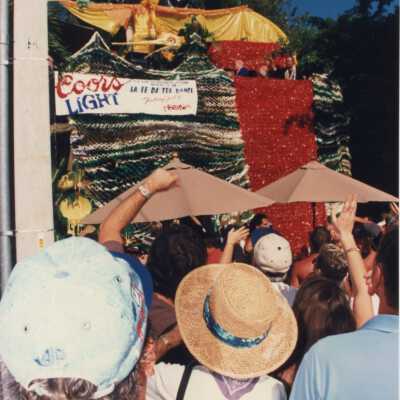 LaTeDa decorated for Fantasy Fest.