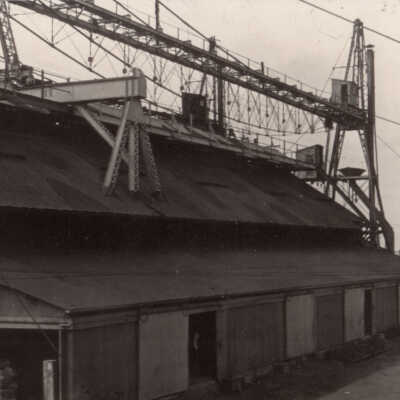 Key West Naval Station Coaling Rig and Warehouse