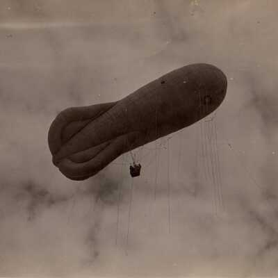 Blimp over Key West: Copyright: © Key West Art & Historical Society; Origformat: Print-Photographic