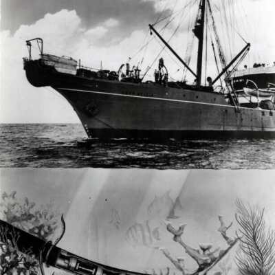 Lord Kelvin cable-laying barge: Copyright: © Key West Art & Historical Society; Origformat: Print-Photographic