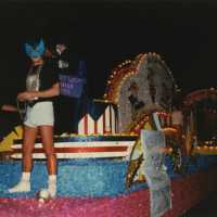 A float in the parade.