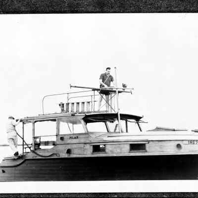 Ernest Hemingway on PILAR