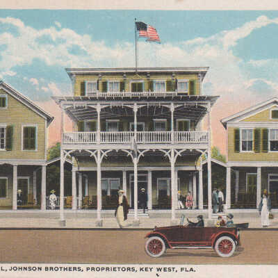 Over-sea Hotel, Johnson Brothers, Proprietors, Key West, Fla.