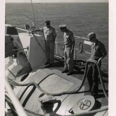 U.S. Navy on a submarine