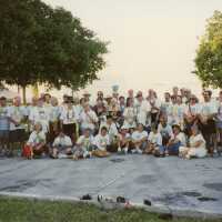 A group of unknown people.