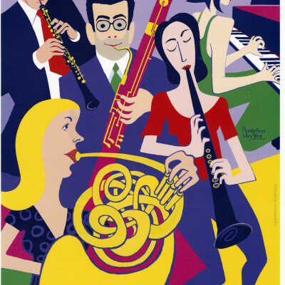 'Decoda' Impromptu Classical Concerts Poster