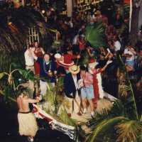 Float in the parade.