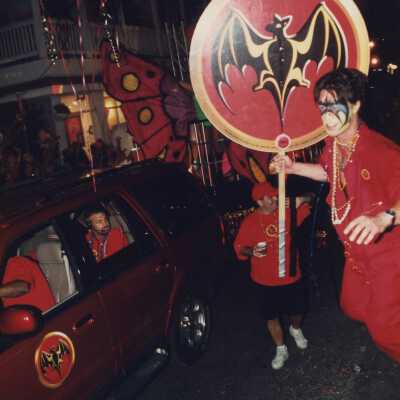 A float in the parade.