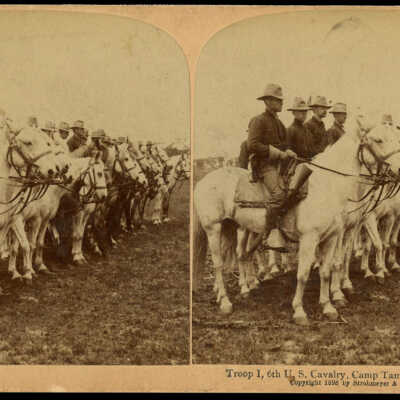 Troop I, 6h U.S. Cavalry, Camp Tampa, Florida, U.S.A.