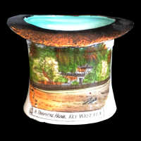Tropical Key West Home Matchstick Holder