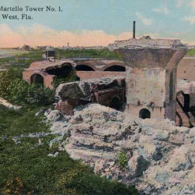 Ruins of Old Martello Tower No. 1, Key West, Fla.