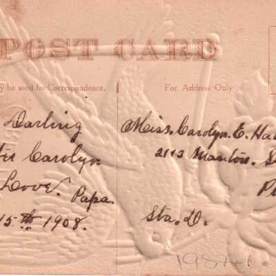 Birthday Greetings: © Key West Art & Historical Society