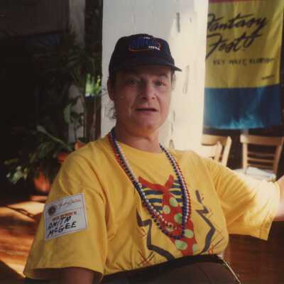 Anita McGee at a FF party.